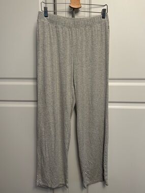 SKIMS Lounge Pants Womens Medium Gray  Wide Leg Pajama Pants Size Medium